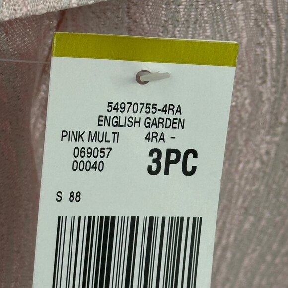 Kasper Women's 3PC Pink Skirt Suit jacket tank sparkle size 14 petite new $250 - Picture 2 of 13